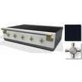  AGA 36-inch Built-In Induction Rangetop AEL361INRTBLK IMAGE 1