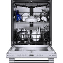 Thermador 24-inch Built-in Dishwasher with Professional Handle DWHD640EFP IMAGE 2