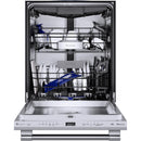 Thermador 24-inch Built-in Dishwasher with Professional Handle DWHD660EFP IMAGE 2