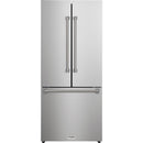  Thor Kitchen 30-inch, 17.7 cu. ft. Counter-Depth French 3-Door Refrigerator with Ice Maker RF3017FFD99 IMAGE 1
