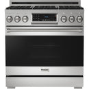  Thor Kitchen 36-inch Freestanding Gas Range with Tilt Panel RSG36 IMAGE 1