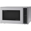  Sharp 24.7-inch, 1.5 cu. ft. Countertop Microwave Oven SMC1585KS IMAGE 3