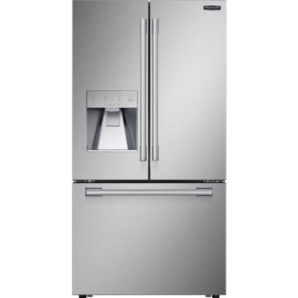 Signature Kitchen Suite 36-inch, 25.5 cu. ft. Counter-Depth French 3-Door Refrigerator with Wi-Fi SKSFD3623SD IMAGE 1
