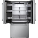 Signature Kitchen Suite 36-inch, 25.5 cu. ft. Counter-Depth French 3-Door Refrigerator with Wi-Fi SKSFD3623SD IMAGE 2