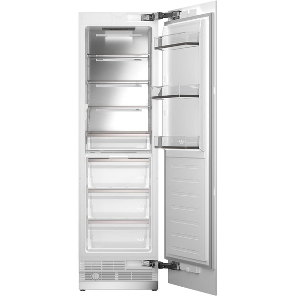 Bertazzoni 24-inch Built-in Refrigerator Column with internal water dispenser REF24RCBPNV IMAGE 1