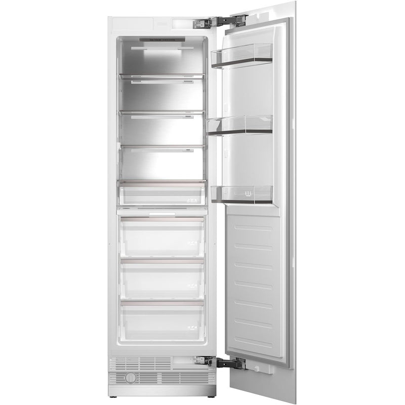 Bertazzoni 24-inch Built-in Refrigerator Column with internal water dispenser REF24RCBPNV IMAGE 1