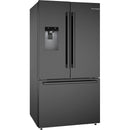  Bosch 36-inch 500 Series French Door Bottom Mount B36FD52SNB IMAGE 3