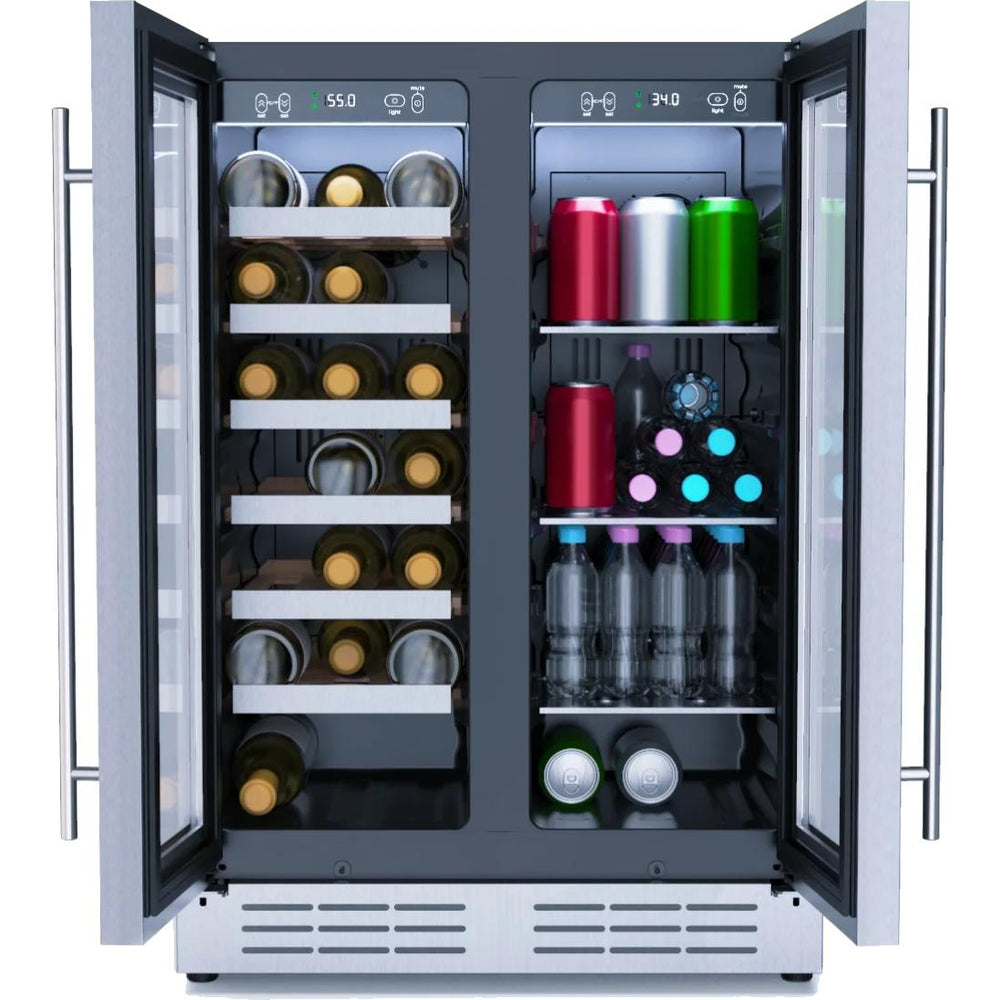 arietta 4.8 cu. ft. French-Door Beverage Center and Wine Center ARBF52