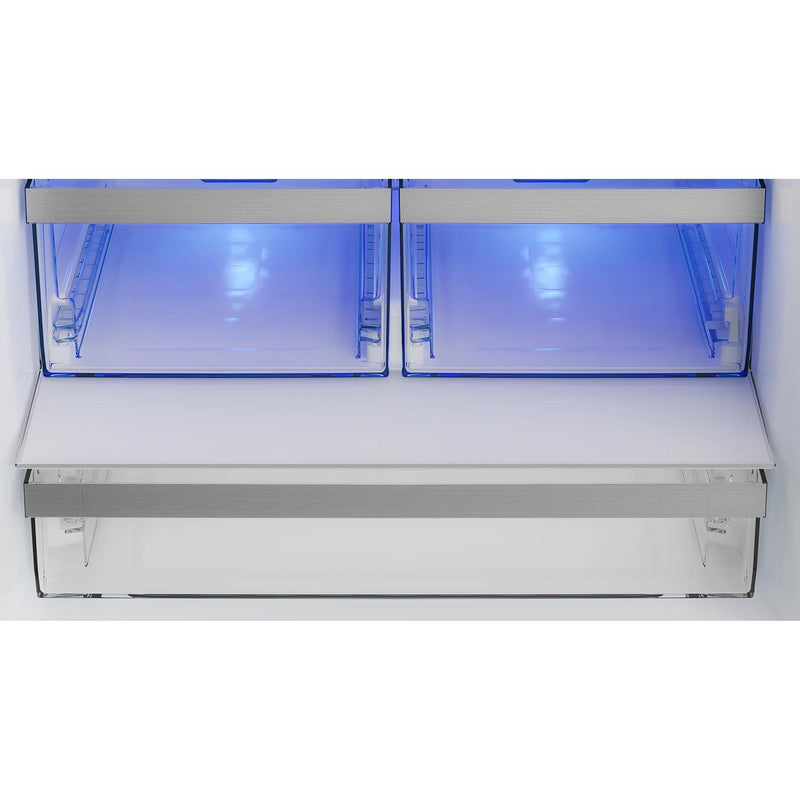 Blomberg 30-inch Counter-Depth French Door Refrigerator BRFD21612SS IMAGE 7