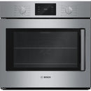  Bosch 30-inch, 4.6 cu. ft. Built-in Single Wall Oven with Convection Technology - Left SideOpening Door HBL5455LUC IMAGE 1