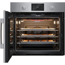  Bosch 30-inch, 4.6 cu. ft. Built-in Single Wall Oven with Convection Technology - Left SideOpening Door HBL5455LUC IMAGE 2