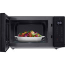  LG 20-inch, 1.1 cu. ft. Countertop Microwave Oven with EasyClean® interior MSER1130B IMAGE 3