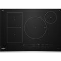  Whirlpool 30-inch Intelligent Built-in Induction Cooktop with Temp Cook™ Technology WCIT7530SS IMAGE 1