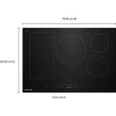  KitchenAid 30-inch Built-in Temp Cook™ Induction Cooktop with 5 Cooking Zones KCIT730SBL IMAGE 8