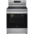  LG 30-inch Smart Electric Range with Air Fry LREN6323YE IMAGE 4
