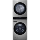  LG Stacked Washer/Dryer Electric Laundry Center with TurboWash™ 360 Technology WKEX200HVA IMAGE 2