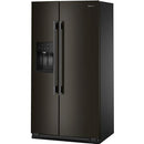  KitchenAid 36-inch, 20.8 cu. ft. Counter-Depth, Side-by-Side Refrigerator with Ice and Water Dispenser KRSC536RBE IMAGE 4