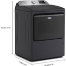  Maytag 7.4 cu. ft. Gas Dryer with Extra Power and Advanced Moisture Sensing MGD6205RF IMAGE 6