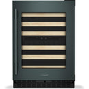  KitchenAid 46-Bottle Undercounter Wine Cellar with Full-Extension Wood-Front Racks KUWR524SJP IMAGE 1