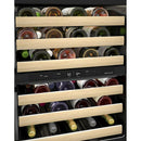  KitchenAid 46-Bottle Undercounter Wine Cellar with Full-Extension Wood-Front Racks KUWR524SBE IMAGE 5
