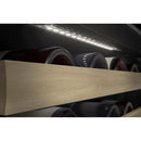  KitchenAid 46-Bottle Undercounter Wine Cellar with Full-Extension Wood-Front Racks KUWR524SBE IMAGE 6