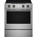  KitchenAid 30-inch Slide-in Electric Range with  Convection Cooking Modes YKSES530SPS IMAGE 6