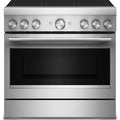  KitchenAid 36-inch Freestanding Induction Range with 6 Elements KFIS936SSS IMAGE 1