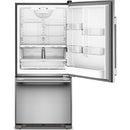  KitchenAid 30-inch, 18.7 cu. ft. Freestanding Bottom Freezer Refrigerator with Full-Width Pantry Drawer KRBR130SPS IMAGE 10