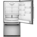  KitchenAid 33-inch, 22.1 cu. ft. Freestanding Bottom Freezer Refrigerator with Full-Width Pantry Drawer KRBR133SPS IMAGE 3