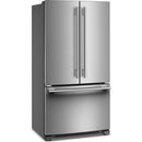  KitchenAid 36-inch, 20 cu. ft. Counter-Depth French 3-Door Refrigerator with Water Dispenser KRFC136SPS IMAGE 5