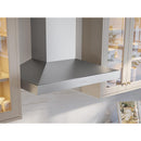 Zephyr 30-inch Amalfi Chimney Wall Hood ZAM-E30AS IMAGE 2