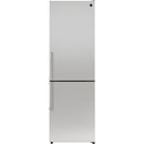  Bertazzoni 24-inch, 11.4 cu. ft. Bottom Freezer Refrigerator RBM24F4FXNV IMAGE 1