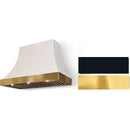  AGA 48-inch Cascade Series Wall Mount Range Hood AH4830CAC-BLK-PB-NB IMAGE 1