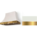  AGA 48-inch Cascade Series Wall Mount Range Hood AH4830CAC-WHT-BB-NB IMAGE 1