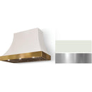  AGA 48-inch Cascade Series Wall Mount Range Hood AH4830CAC-WHT-BN-NB IMAGE 1