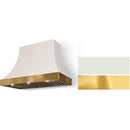  AGA 48-inch Cascade Series Wall Mount Range Hood AH4830CAC-WHT-PB-NB IMAGE 1