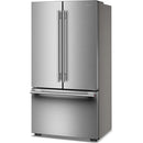  KitchenAid 36-inch, 24.8 cu. ft. Counter-Depth French 3-Door Refrigerator with Internal Water Dispenser KRFC336SPS IMAGE 4
