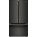  KitchenAid 36-inch, 24.8 cu. ft. Counter-Depth French 3-Door Refrigerator with Internal Water Dispenser KRFC336SBE IMAGE 1