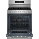  KitchenAid 30-inch Freestanding Gas Range with Convection Technology KFGS330TPS IMAGE 2