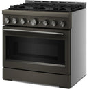  KitchenAid 36-inch Slide-in Gas Range with 6 Burners KFGS936SBE IMAGE 4