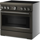  KitchenAid 36-inch Freestanding Induction Range with 6 Elements KFIS936SBE IMAGE 4