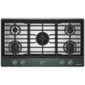  KitchenAid 36-inch Built-in Gas Cooktop with 5 Burners KCGK736SJP IMAGE 1