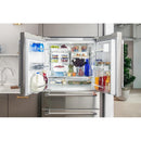  Thermador 36-inch, 20.4 cu. ft. Freestanding French 4-Door Refrigerator with Wi-Fi T36FL821NS IMAGE 3
