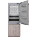  Thermador 30-inch, 16.6 cu. ft. Built-in Bottom Freezer Refrigerator with Wi-Fi T30IB100SP IMAGE 2