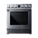  Dacor 30-inch Freestanding Induction Range with Convection Technology DOP30T940IS/DA IMAGE 3