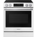  Samsung 30-inch Slide-in Electric Range with Wi-Fi NSE80H63SWAC IMAGE 1
