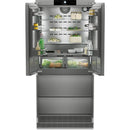  Liebherr 18.9 cu. ft. Fully Integrated French 3-Door Bottom Freezer Refrigerator HCB 2092G IMAGE 3