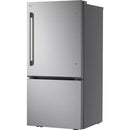  LG 33-inch, 26 cu. ft. Freestanding Bottom Freezer Refrigerator with Interior Ice Maker LB26H2200S IMAGE 3