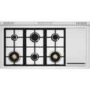  Bertazzoni 48-inch Freestanding Gas Range HER486BTFGMNG IMAGE 2
