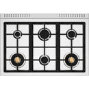  Bertazzoni 36-inch Freestanding Dual Fuel Range HER366BCFEPXG IMAGE 2